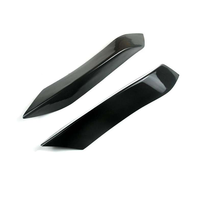 Bright Black Headlights Eyebrow Eyelid Sticker for M3 F82 F83 2015 2016 2017 2018 Car Accessories