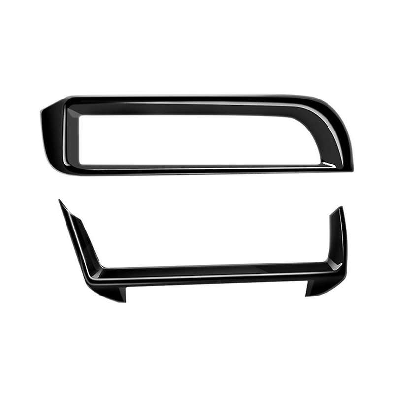 Bright Black Front Dashboard Side Air Outlet Left Right Air Outlet Accessories for Prius 60 Series