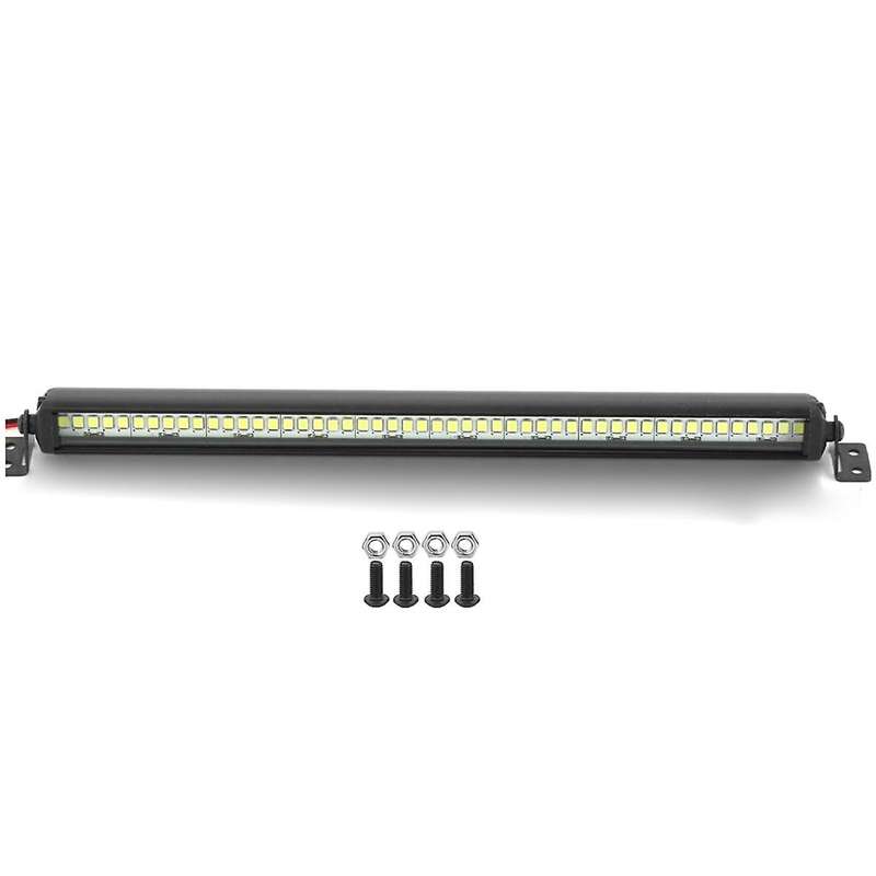 Bright Light Bar 215mm for 1/10 Rc Crawler Car Axial Scx10 90046 -4 Cc01 D90 Redcat