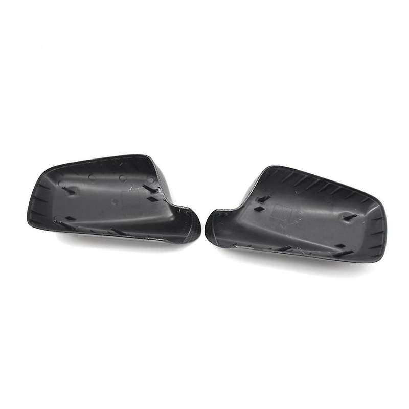 Bright Black Side Rearview Mirror Cover for 3 7 Series E46 E65 E66 E67 745i 750i 760li 730li