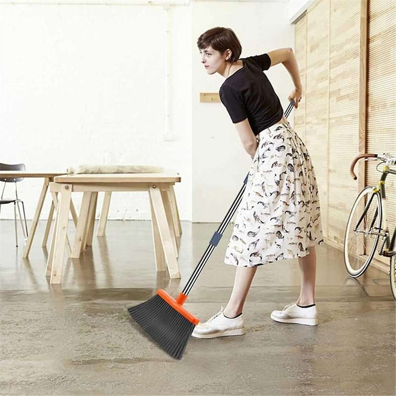 Broom and Dustpan for Home,, Broom Dustpan Set,stand Up Broom and Dustpan