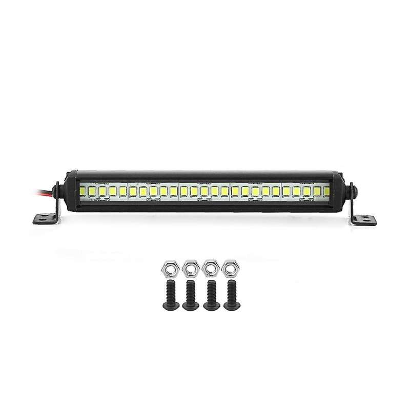 Bright Light Bar 95mm for 1/10 Rc Crawler Car Axial Scx10 90046 -4 Cc01 D90 Redcat