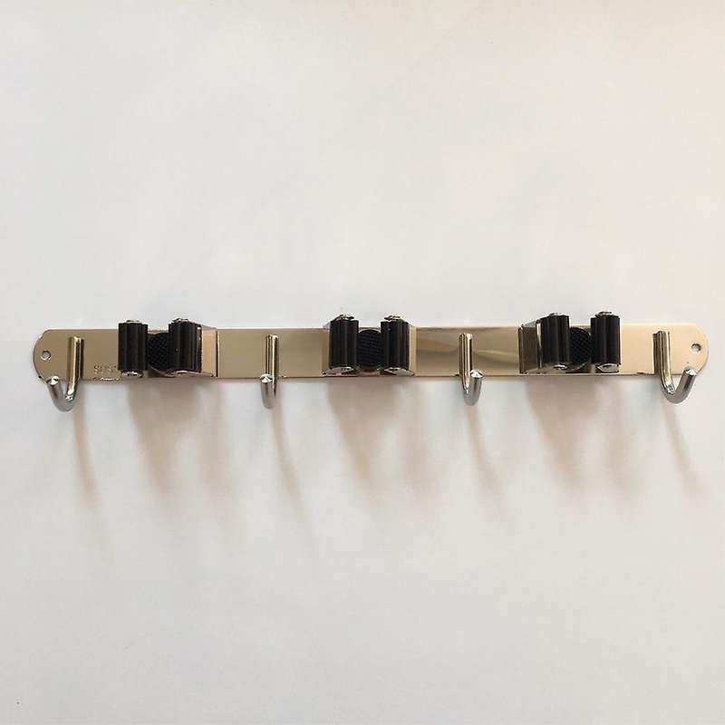 Broom and Mop Holder Wall Mounted Broom Holder Stainless Steel Mop Holder Self Adhesive Heavy Duty H