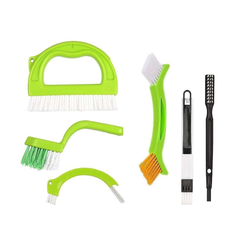Brush Grout Tile Joint Cleaner Set Mold Cleaning Scrub Brush Cleaning Tools 6 for Deep Cleaning