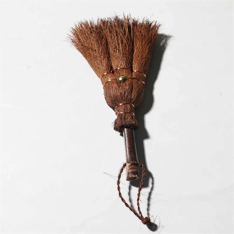 Brown Plants Fibre Tea Brush Bristle KungFu Tea Tray Tea Sets Cleaning Brush Teaware Home Kitchen T