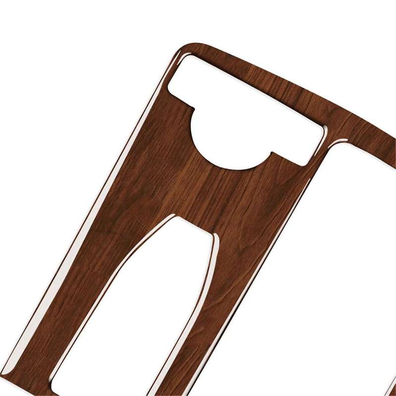 Brown Wood Grain Gear Shift Panel Trim for W204 2007-13 W212 10-12