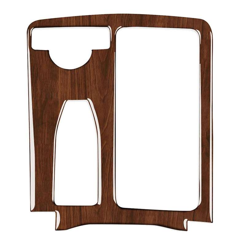 Brown Wood Grain Gear Shift Panel Trim for W204 2007-13 W212 10-12