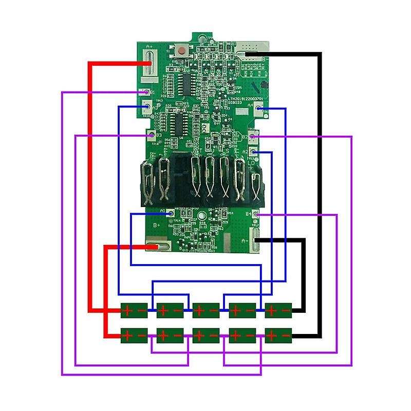 Bsl36a18 Lithium-ion Battery Protection Board Pcb Board for Hitachi Hikoki 36v 18v Multivolt Mv Lit