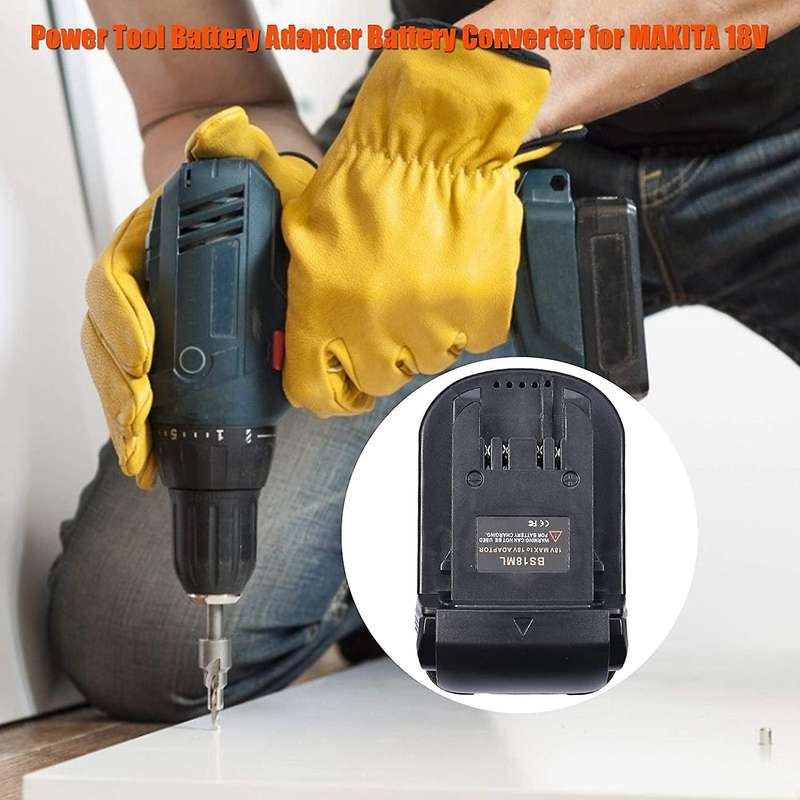 BS18ML Battery Converter Adapter for BAT609, BAT610, BAT611 to for 18V Lithium Battery