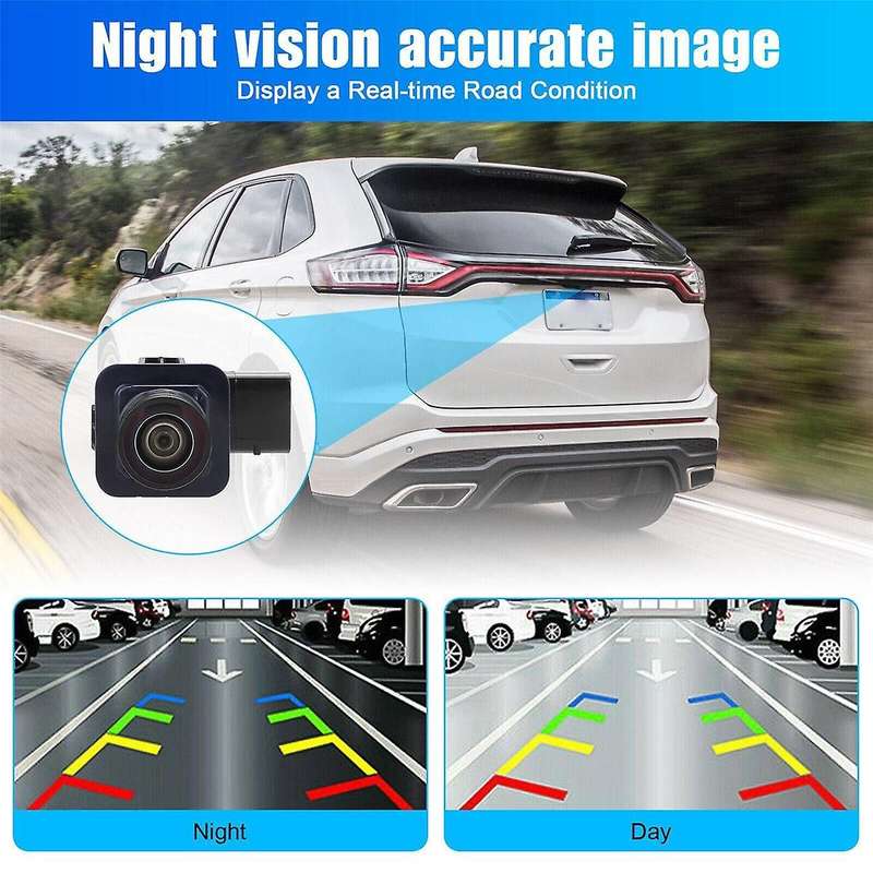 BT4Z-19G490-B New Rear View Reverse Camera Backup Camera for Edge 2011-2015 2011-2013