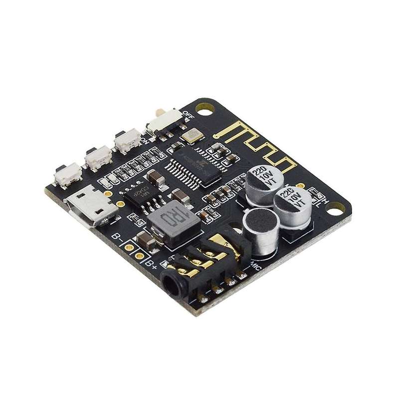 Bt5.0 Pro Audio Module+case Mp3 Audio Decoder Board with Mic Lossless Car Speaker Audio Amplifier D