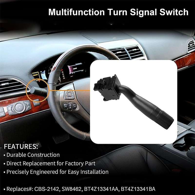 BT4Z13341AA Turn Signal Switch Switch Assembly Combined Turn Switch Signal Switch for BT4Z13341BA