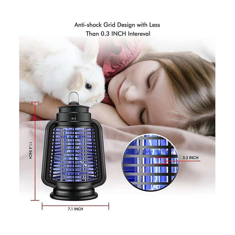 Bug Zapper Outdoor Powerful Electric Fly Traps Outdoor for Patio Backyard and Home Zapper Bug Zappe