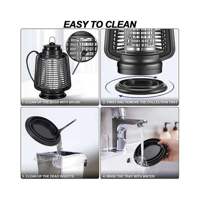 Bug Zapper Outdoor Powerful Electric Fly Traps Outdoor for Patio Backyard and Home Zapper Bug Zappe