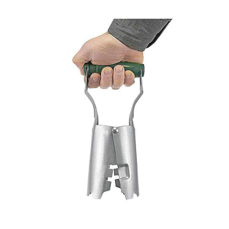 Bulb Planter with Depth Hand Dibber Garden Tool, Seed Planter Tool with Depth for Planting Steel