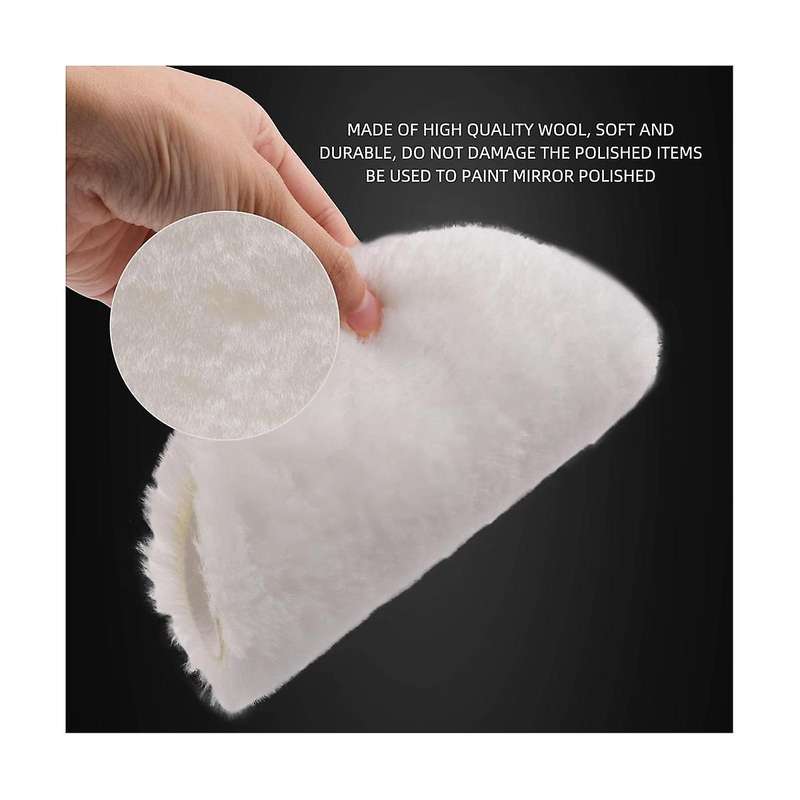 Buffing Polishing Pads, 7pc 6.5 Inch Face for 6inch 150mm Backing Plate Buffing Sponge Pads Cutting