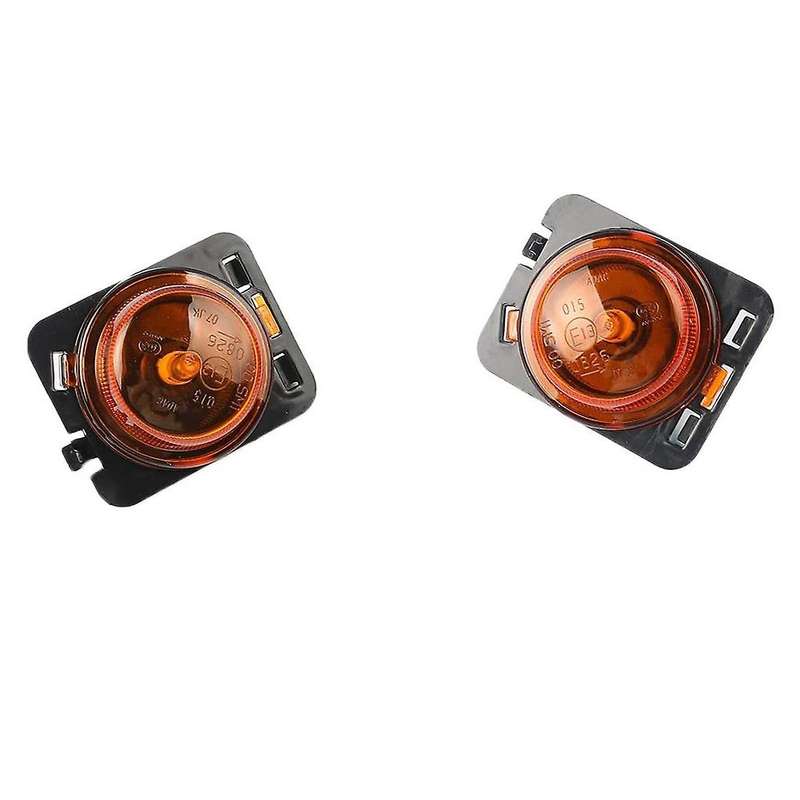 Bulbs Side Front Lamp Turn Signal Light for Wrangler-JK 2007-2015 Halogen Marker Side Lamp Clearance