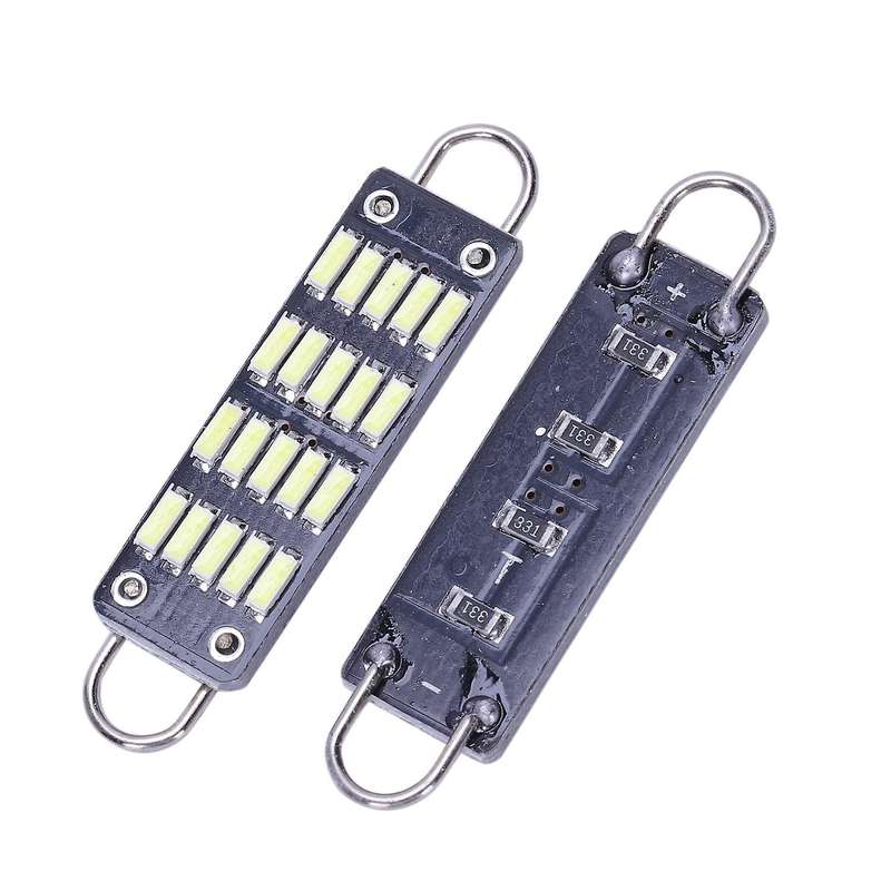 Bulb 44mm White Festoon Led Bulb,20 Smd Rigid Loop 1.73 Inch Interior Dome Led Lights 561 562 567 5