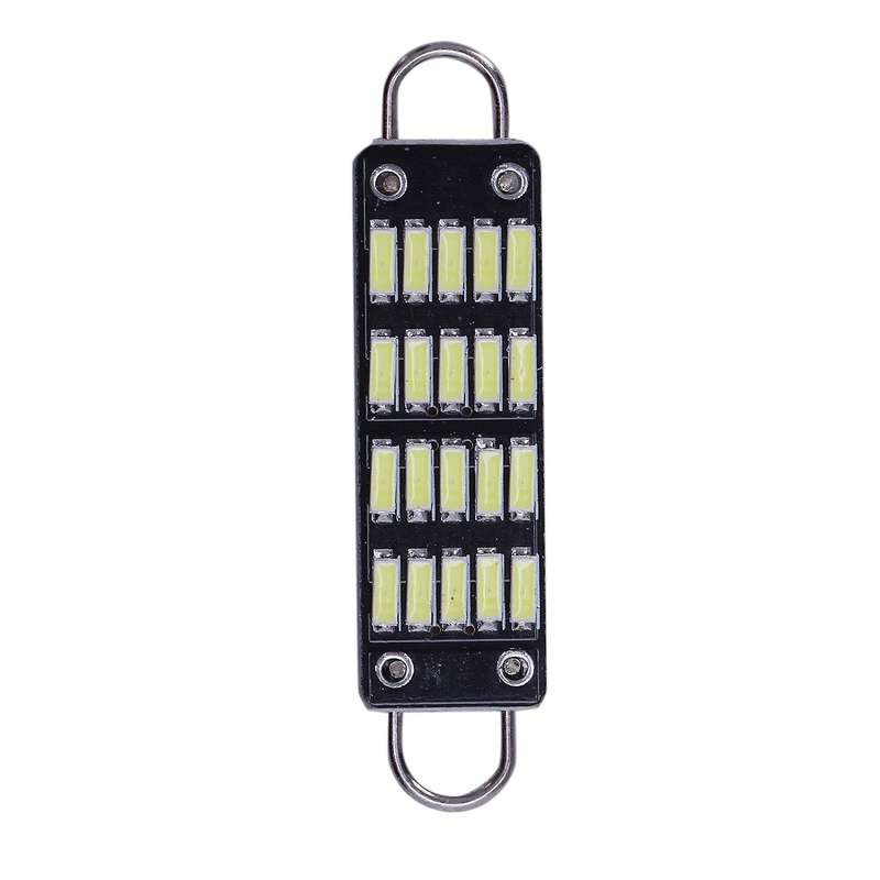 Bulb 44mm White Festoon Led Bulb,20 Smd Rigid Loop 1.73 Inch Interior Dome Led Lights 561 562 567 5