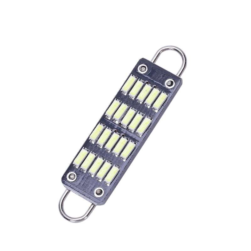 Bulb 44mm White Festoon Led Bulb,20 Smd Rigid Loop 1.73 Inch Interior Dome Led Lights 561 562 567 5