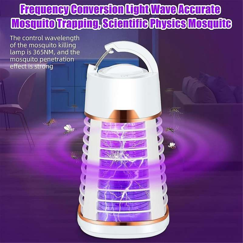 Bug Zapper High Power Electric Mosquito Zapper Portable Camp Mosquito Indoor Bug Zapper Outdoor Mos