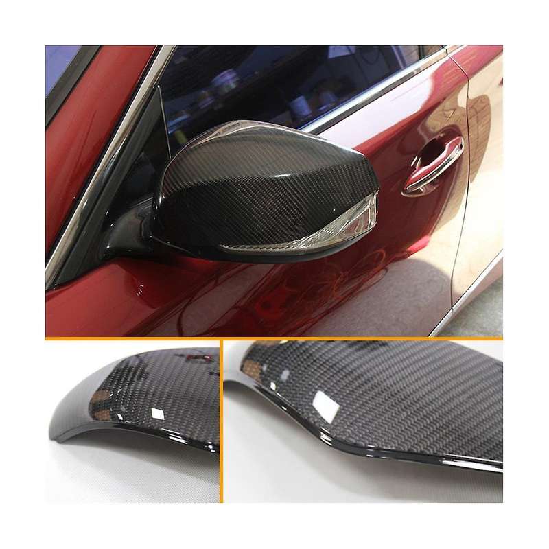 Bullhorn Mirror Housing for Q5 Sq5 14-17 Xq30 2017 Q60 16 Q70 2015+ Carbon Fibre Reversing Mirror