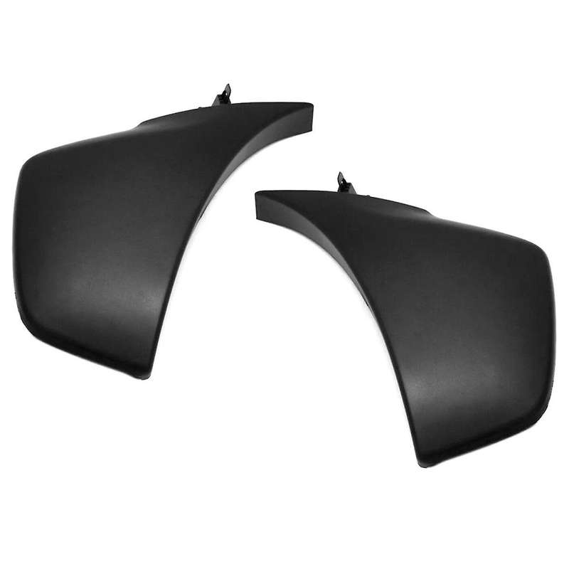Bumper Ends Extensions Set Matte Black for 2012-2015