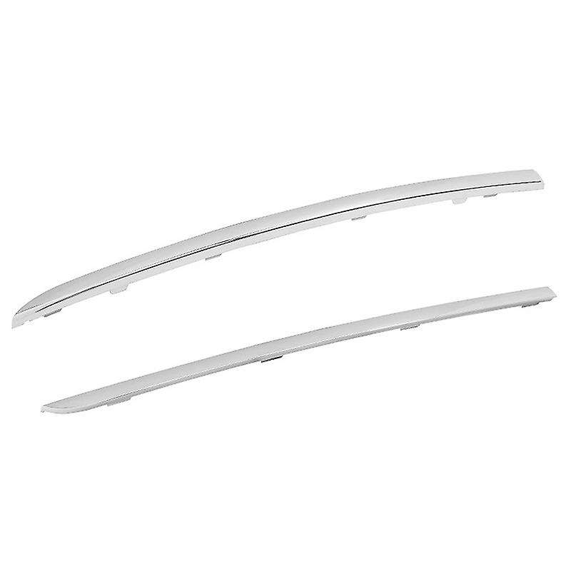 Bumper Face Bar Trim for F01 F02 F04 740Li 2009-2012 750Li Set of 2 Front Left Right 51117197291 511