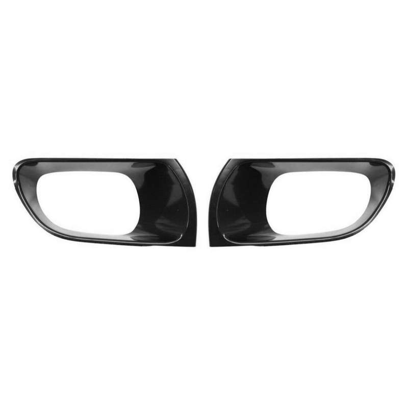 Bumper Fog Light Lamp Bezels Covers Set for 2005-2007 52128AC901, 52127AC901