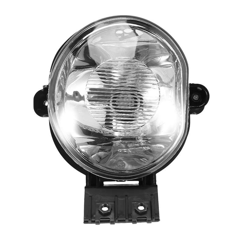 Bumper Fog Lights Driving Lamps+Bezel for 02-08 Ram 1500/03-09 Ram 2500 Ram 3500/04-06 Durango Glass