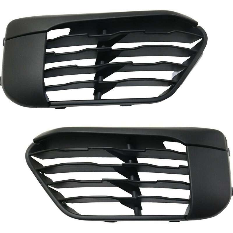 Bumper Lower Grille Bezel Cover Fog Lamp Grille for X1 XDrive28I 2016-2018 51117453982 51117453981