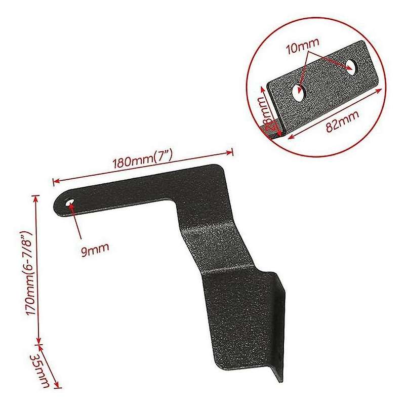Bumper Mounting Brackets for 30 Inch Straight Single Or Dual Row LED Light Bar Fit for 2005-2015