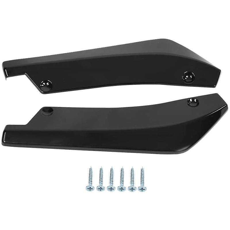 Bumper Protector, 2 Pcs Universal Car Rear Bumper Lip Spoiler Canard Anti-Crash Diffuser Angle Split