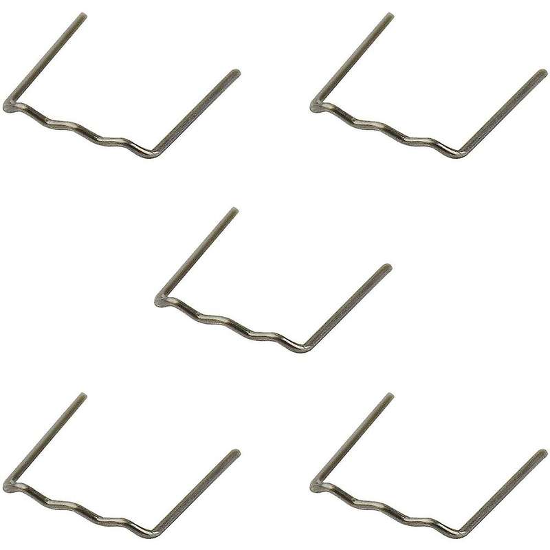 Bumper Repair Hot for Welding PVC ABS Nylon Plastic, 300Pcs 0.6mm and 300Pcs 0.8mm Flat