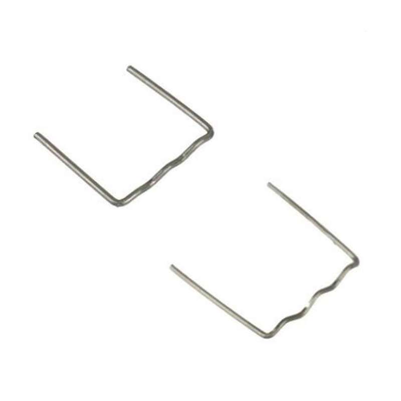 Bumper Repair Hot for Welding PVC ABS Nylon Plastic, 300Pcs 0.6mm and 300Pcs 0.8mm Flat