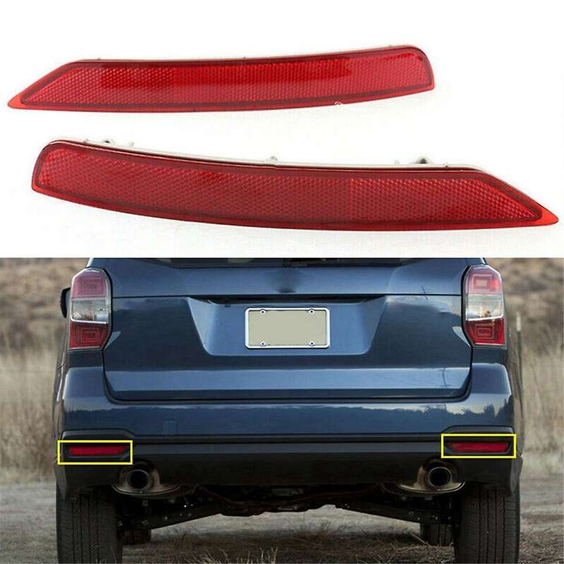 Bumper Trim Plate Reflector Rear Bumper Fog Light Reflector for 84281sc010 84281sc000