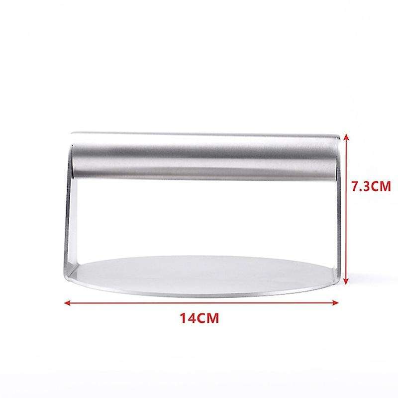 Burger Press,Round Smash Burger Press,Griddle Accessories Kit for Grill, Hamburger Patty Maker and