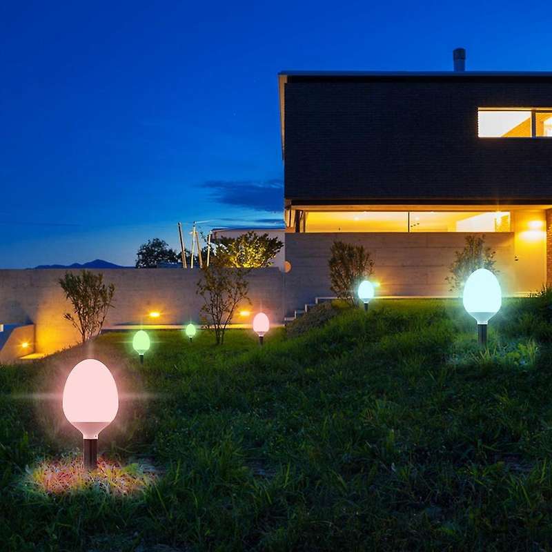Buried Light Solar Lawn Path Lights Outdoor Garden Color Lamp,Yard Pathway Lighting Ground Plug Wate