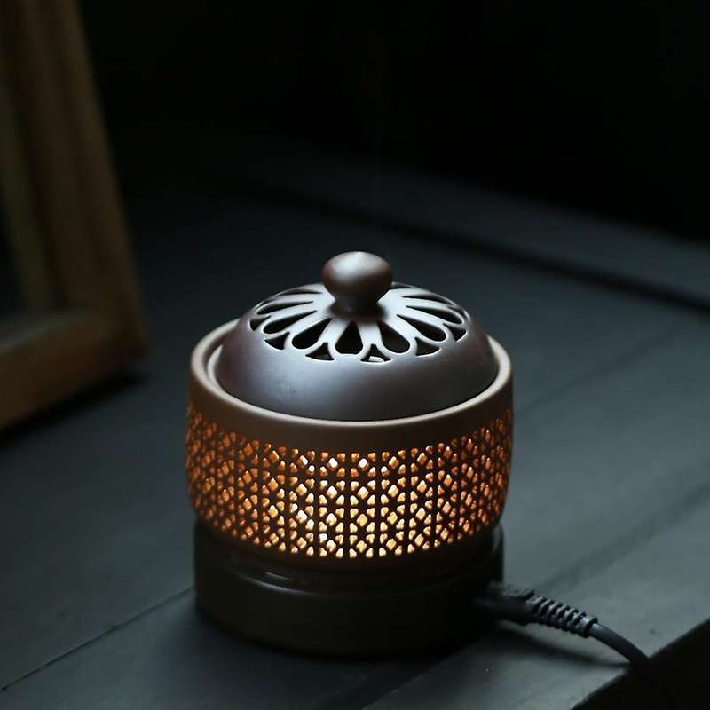 Burner Essential Oil Night Light 220V Timing Temperature Adjustment,S