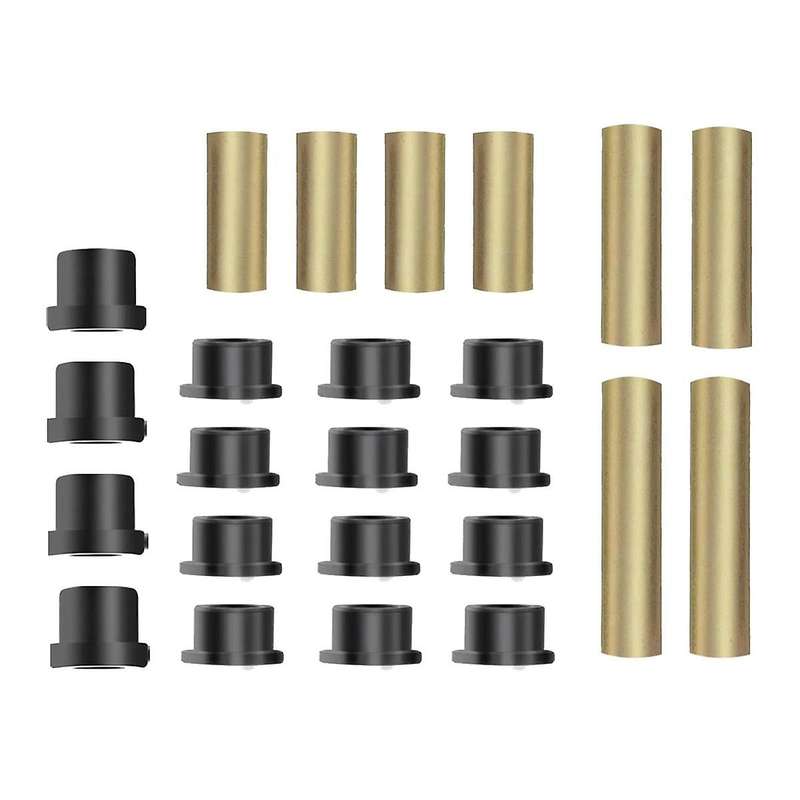 Bushing Kit Front Leaf Spring & Upper A Arm Suspension Bushings and Sleeves for Club Car Golf Cart