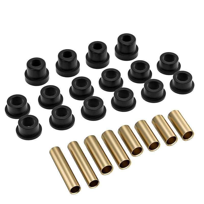 Bushing Kit Front Leaf Spring & Upper A Arm Suspension Bushings and Sleeves for Club Car Golf Cart
