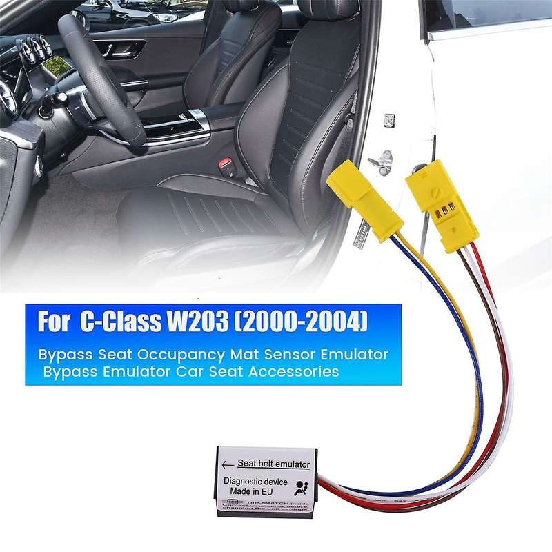 Bypass Occupancy Mat Sensor Emulator Bypass for C-Class W203 CLK W209 C209 Emulator Car Accessories