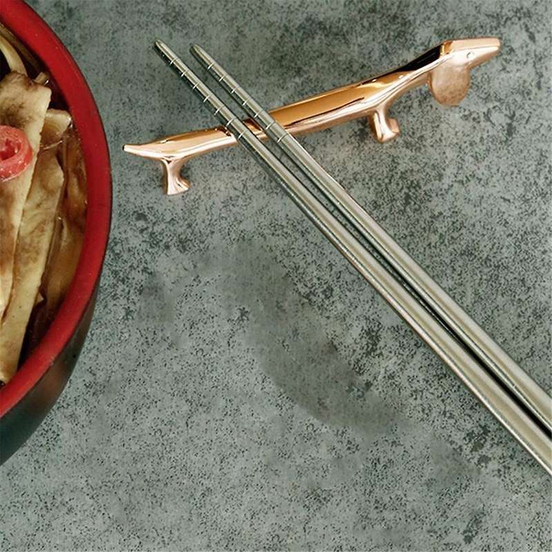 C Dachshund Chopstick Holder Chopsticks Rest for Hotel Restaurant Dining Table Decoration Chop Stick