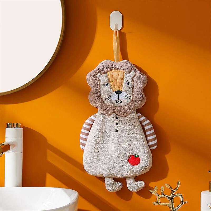 C Home Hanging Hand Towels High Quality Coral Velvet Soft Fine Comfortable Skin-Friendly Kitchen Bat