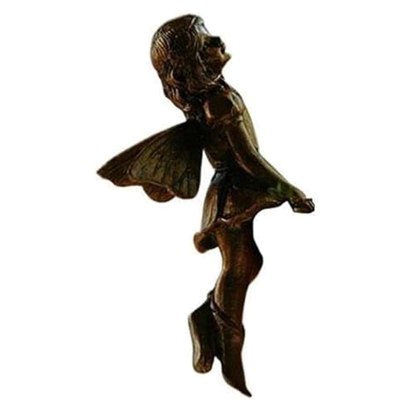 C Plant Pot Hanging Resin Decor Fairy Flower Pot Decor Design for Garden Huggers Pot Fairy Decor