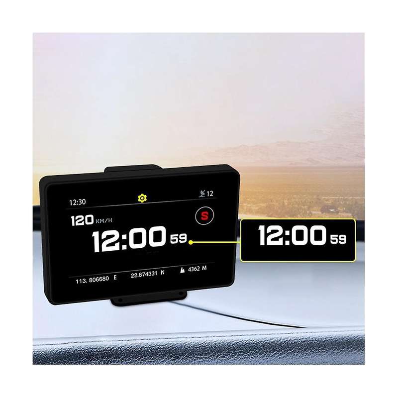 C20-f Projector Car Alarm Electronics Speedometer Gauges Auto On-board Computer Touch Screen