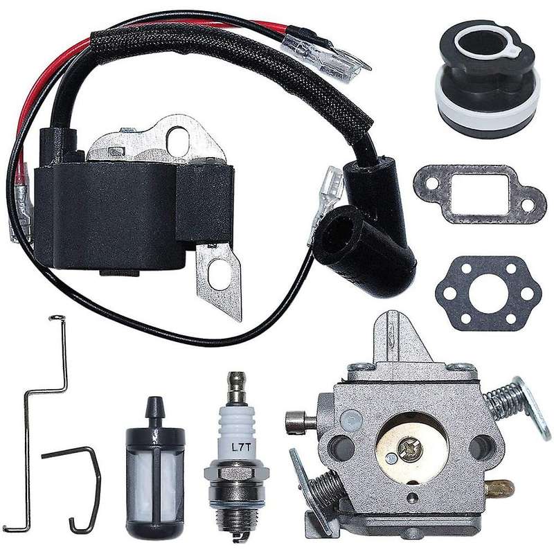 C1Q S57B Carburetor Ignition Coil Kit for 017 018 MS170 MS180 Chainsaw Replace 1130 120 0603