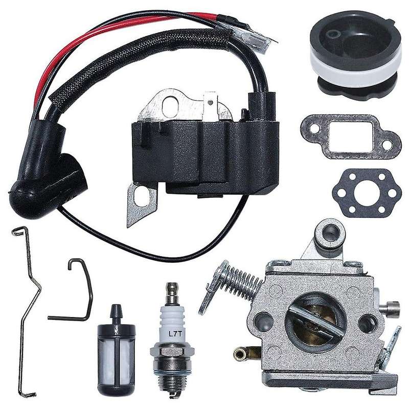 C1Q S57B Carburetor Ignition Coil Kit for 017 018 MS170 MS180 Chainsaw Replace 1130 120 0603