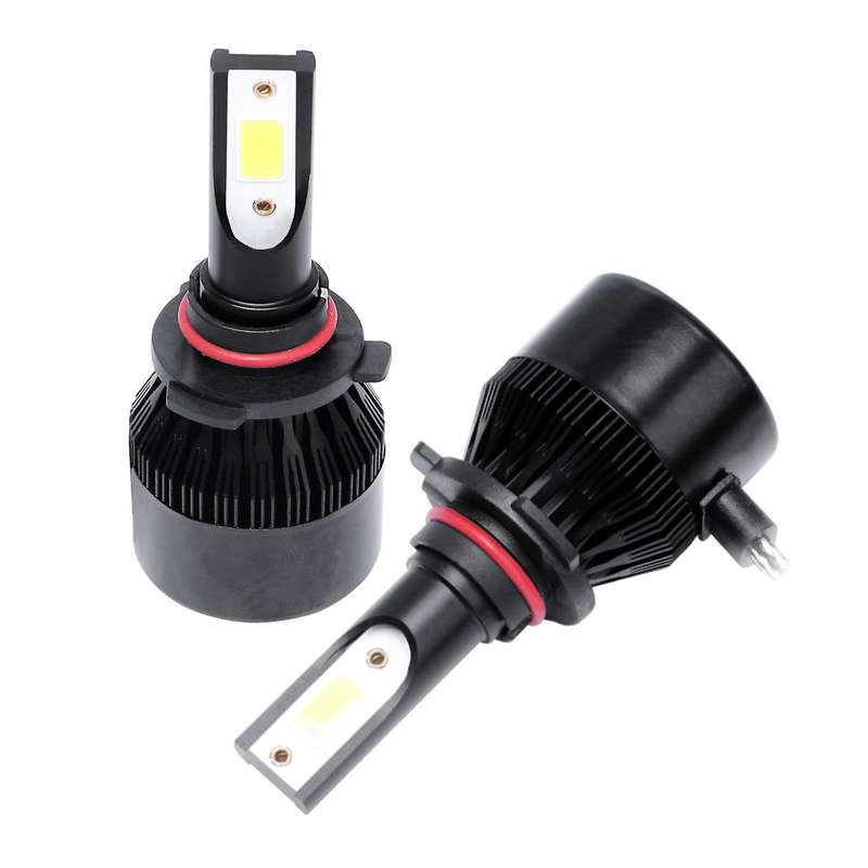 C6 Car Headlight Bulb Led Lamp 9005/Hb3 Led Headlight Bulbs,2Pcs 6500K Cool White Led Headlight Fog