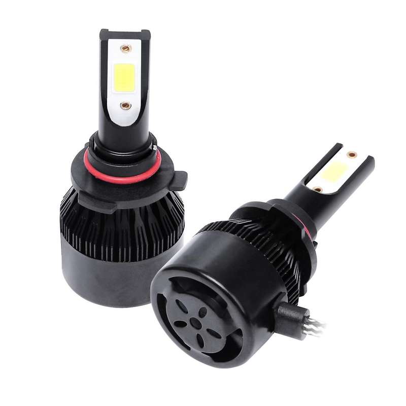 C6 Car Headlight Bulb Led Lamp 9005/Hb3 Led Headlight Bulbs,2Pcs 6500K Cool White Led Headlight Fog